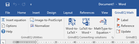 Microsoft Word Ribbon